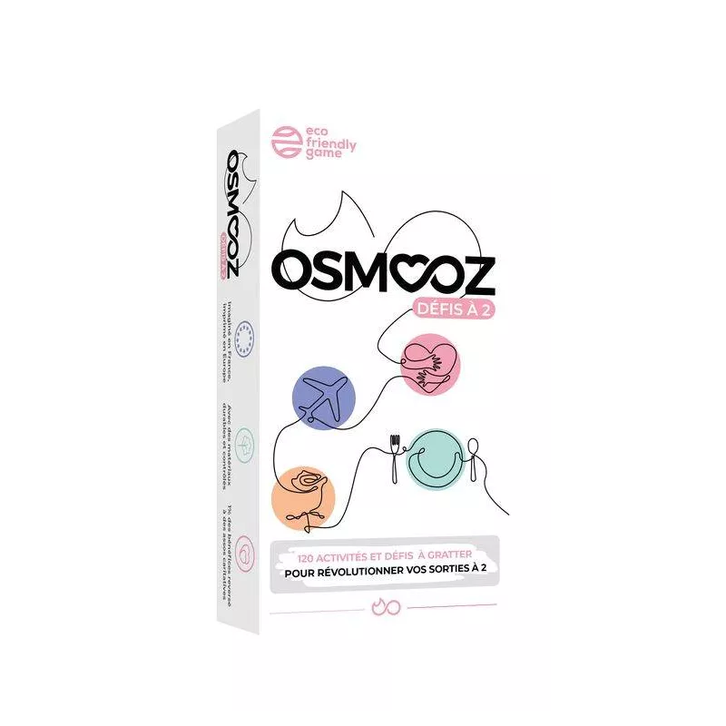 OSMOOZ DEFIS A 2JEUX D'AMBIANCE En couple, à la maison ou pendant v... OSMOOZ DEFIS A 2JEUX D'AMBIANCE En couple, à la maison ou pendant v...