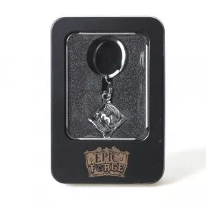 JEUX DE RÔLES PORTE CLÉ D6 : LOT DE 7 MINI DÉS EN MÉTAL