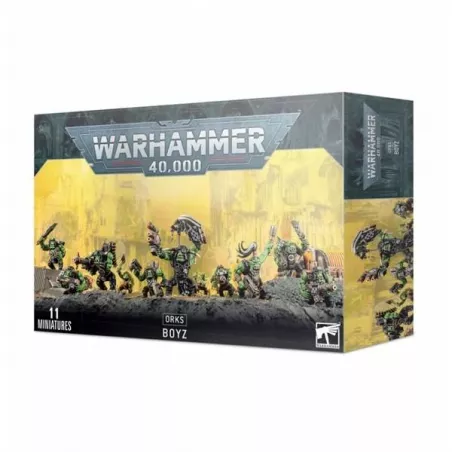 WARHAMMER 40K : ORKS BOYSWARHAMMER 40K Boite de figurines de l'univ...