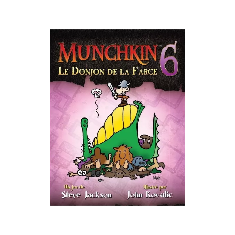 MUNCHKIN LE DONJON DE LA FARCEEN FAMILLE Extension de Munchkin. MUNCHKIN LE DONJON DE LA FARCEEN FAMILLE Extension de Munchkin.