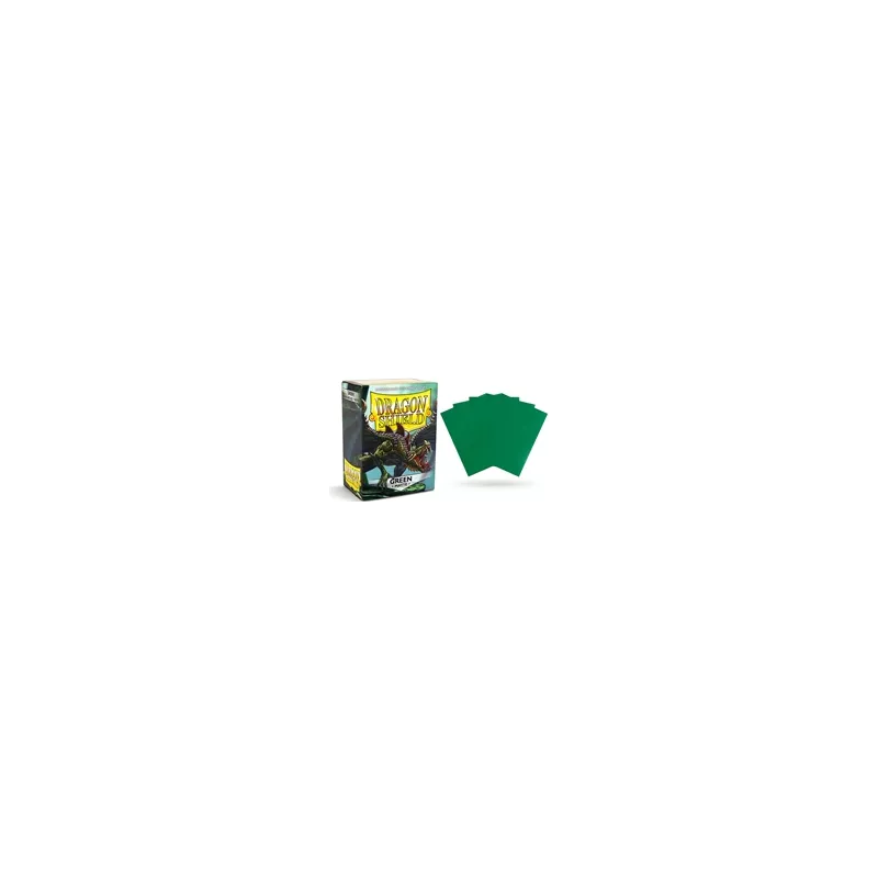 DRAGON SHIELD GREEN MATE PROTEGES CARTES 100 protèges cartes au pla... DRAGON SHIELD GREEN MATE PROTEGES CARTES 100 protèges cartes au pla...