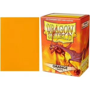 DRAGON SHIELD ORANGE MATTE