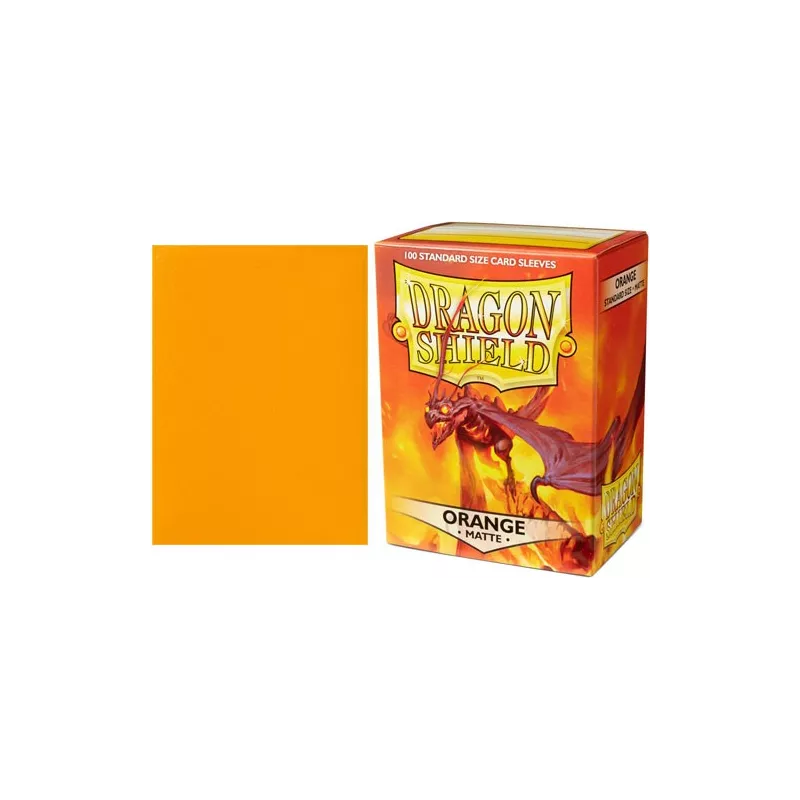 DRAGON SHIELD ORANGE MATTE DRAGON SHIELD ORANGE MATTE