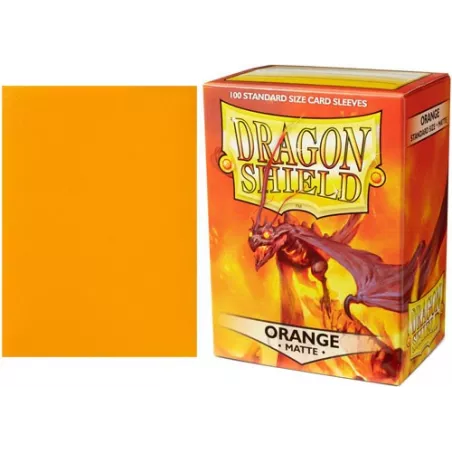 DRAGON SHIELD ORANGE MATTE