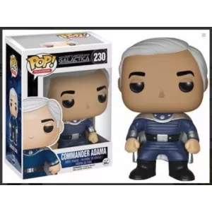 POP COMMANDER ADAMA - 230POP & FIGURINES Série - Battlestar Galacti...