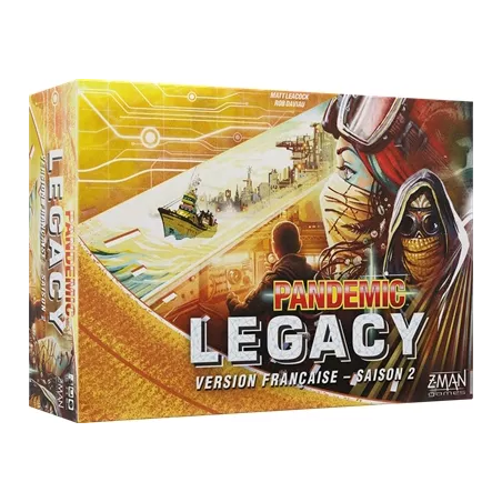 PANDEMIC LEGACY SAISON 2 JAUNEEXPERT Pandemic Legacy - Saison 2 est...