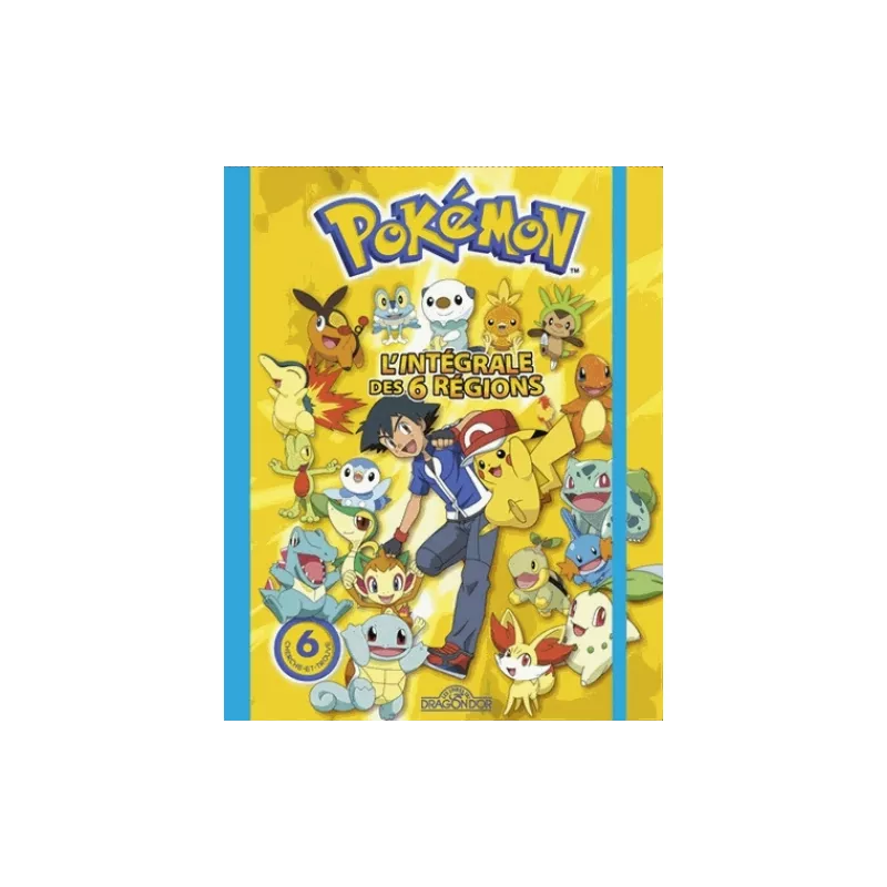 POKEMON L'INTEGRALE DES 6 REGIONS POKEMON L'INTEGRALE DES 6 REGIONS