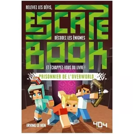 ESCAPE BOOK PRISONNIER DE L'OVERWORLDLIVRES JEUX Bloqué dans l'Over...