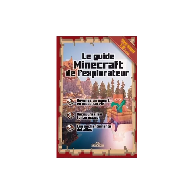 LE GUIDE MINECRAFT DE L'EXPLORATEURLIVRES JEUX