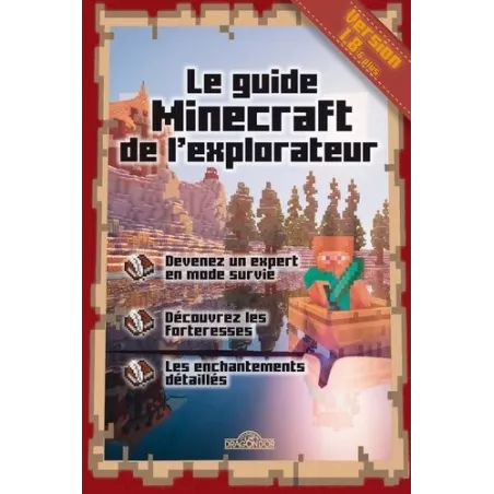 LE GUIDE MINECRAFT DE L'EXPLORATEURLIVRES JEUX