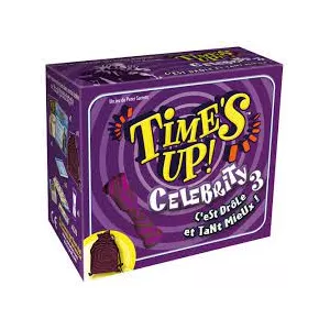 TIME'S UP CELEBRITY 3JEUX D'AMBIANCE Purple ! Nouvel opus de la fam...