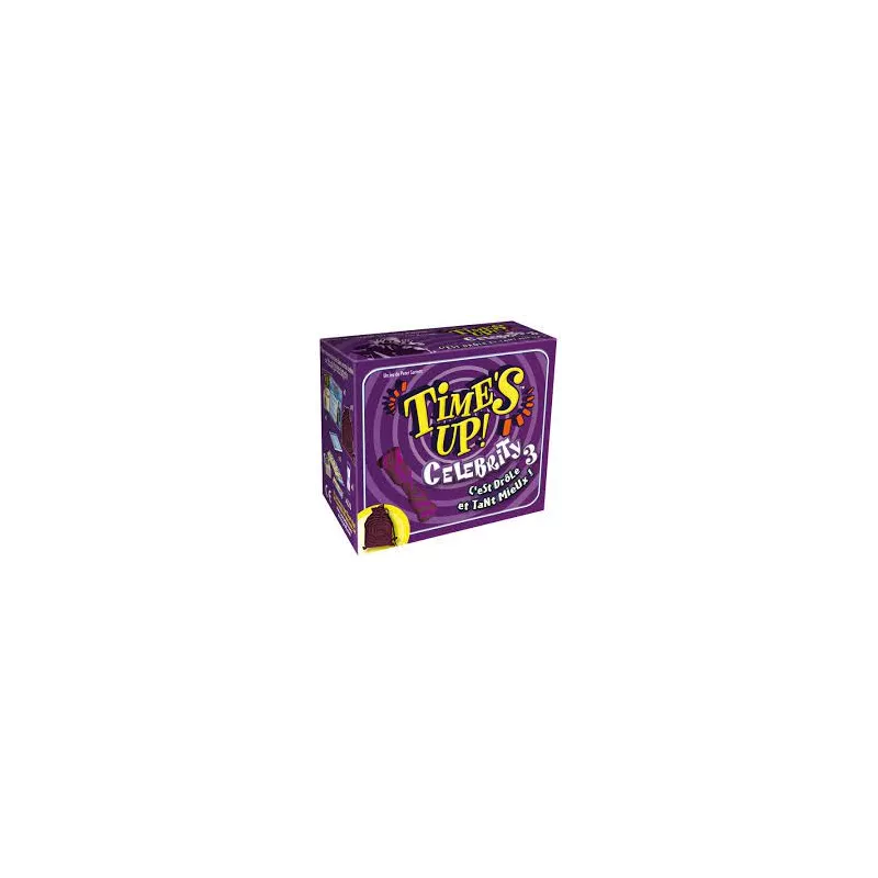 TIME'S UP CELEBRITY 3JEUX D'AMBIANCE Purple ! Nouvel opus de la fam... TIME'S UP CELEBRITY 3JEUX D'AMBIANCE Purple ! Nouvel opus de la fam...
