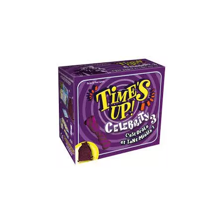 TIME'S UP CELEBRITY 3JEUX D'AMBIANCE Purple ! Nouvel opus de la fam...