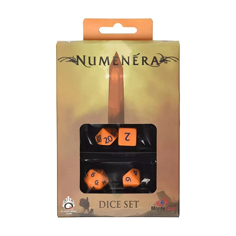 NUMENERA DICE SET (4)DES & BOURSES NUMENERA DICE SET (4)DES & BOURSES