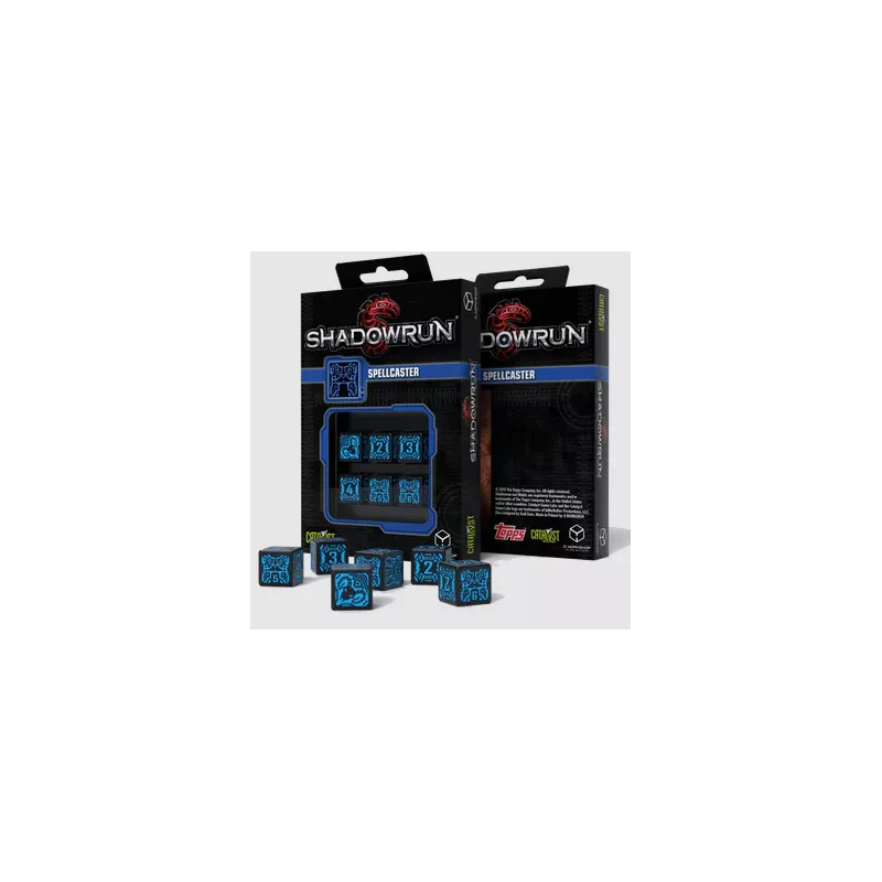 DICE SET SHADOWRUN SPELLCASTERDES & BOURSES Set de dés Shadowrun, i... DICE SET SHADOWRUN SPELLCASTERDES & BOURSES Set de dés Shadowrun, i...