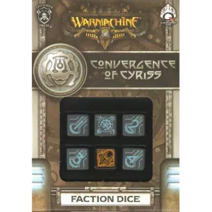 DICE SET WARMACHINE CONVERGENCE OF CYRISSDES & BOURSES SET DE DES W...