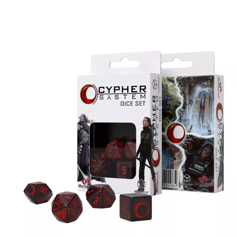 DICE SET - CYPHER SYSTEM DES & BOURSES DICE SET - CYPHER SYSTEM DES & BOURSES