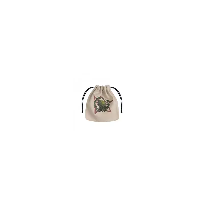 DICE BAG CTHULHU BEIGE DICE BAG CTHULHU BEIGE
