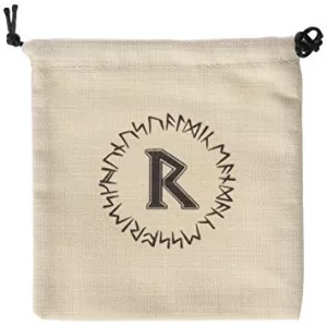 DICE BAG RUNIC BEIGE