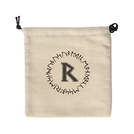 DICE BAG RUNIC BEIGE