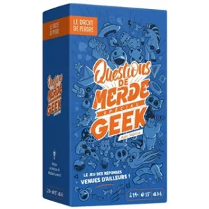 JEUX DE SOCIETE QUESTIONS DE MERDE SPECIAL GEEK