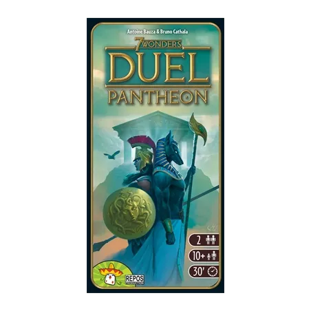 7 WONDERS DUEL : PANTHÉON2 JOUEURS Renouvelez vos parties de 7 Wond...