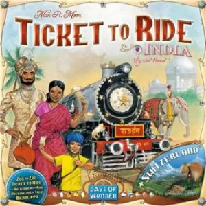 LES AVENTURIERS DU RAIL : INDE/SUISSE (Extension)JEUX DE SOCIETE Ce...