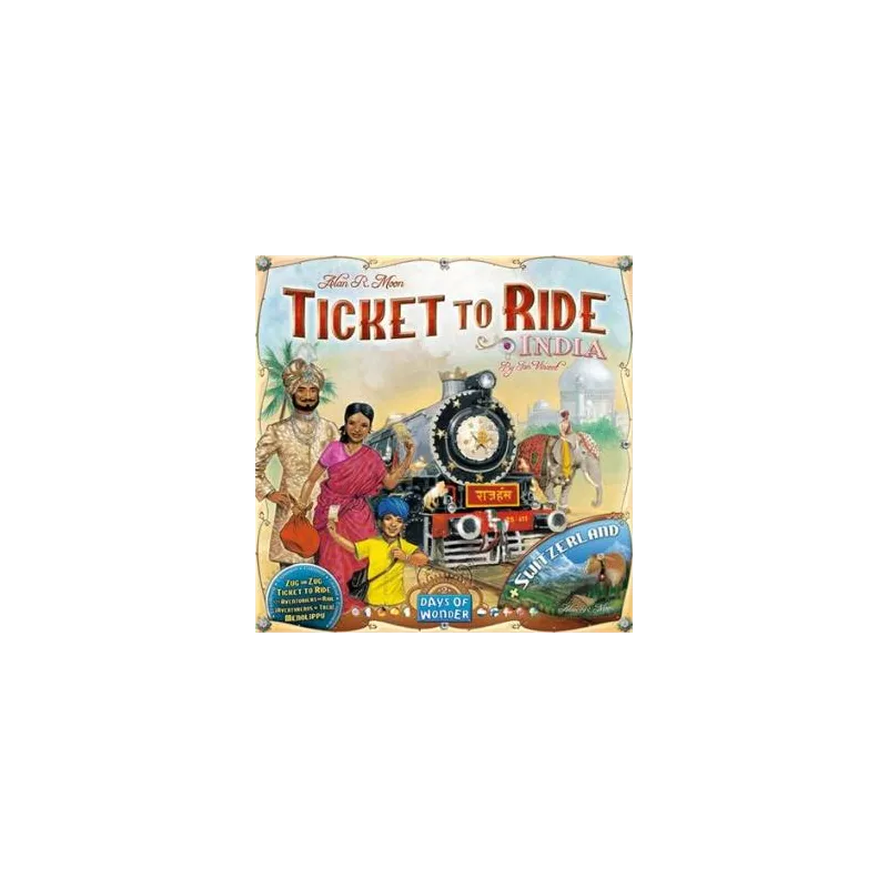 Aventuriers du Rail (Les) : Inde/Suisse (Extension) Aventuriers du Rail (Les) : Inde/Suisse (Extension)