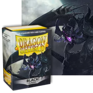DRAGON SHIELD BLACK CLASSICPROTEGES CARTES