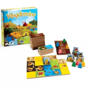 KINGDOMINOEN FAMILLE Vous incarnez un Seigneur en quête de terres p...