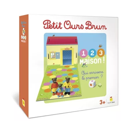 PETIT OURS BRUN 1 2 3 MAISON !ENFANTS Petit Ours Brun fait la cours...
