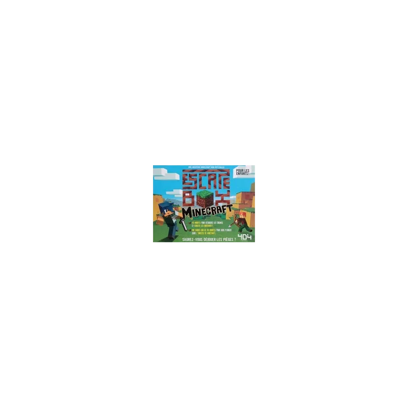 ESCAPE BOX MINECRAFTJEUX D'ENIGME