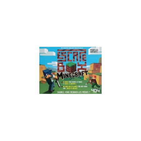 ESCAPE BOX MINECRAFTJEUX D'ENIGME