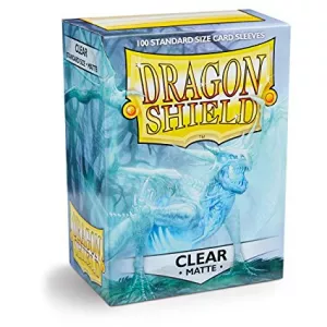 DRAGON SHIELD MATTE CLEARPROTEGES CARTES