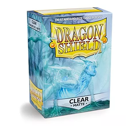 DRAGON SHIELD MATTE CLEARPROTEGES CARTES