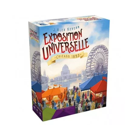 EXPOSITION UNIVERSELLE 1893 - Jeu de plateau