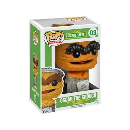 POP SESAME STREET OSCAR THE GROUCH 03FIGURINE