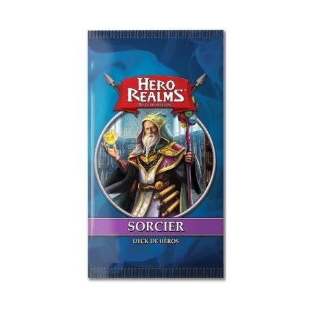 HERO REALMS - DECK DE HEROS : SORCIERDECK BUILDING Deck de hero sor...