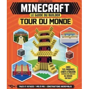 MINECRAFT : LE GUIDE DU BUILDER - TOUR DU MONDELIVRES JEUX