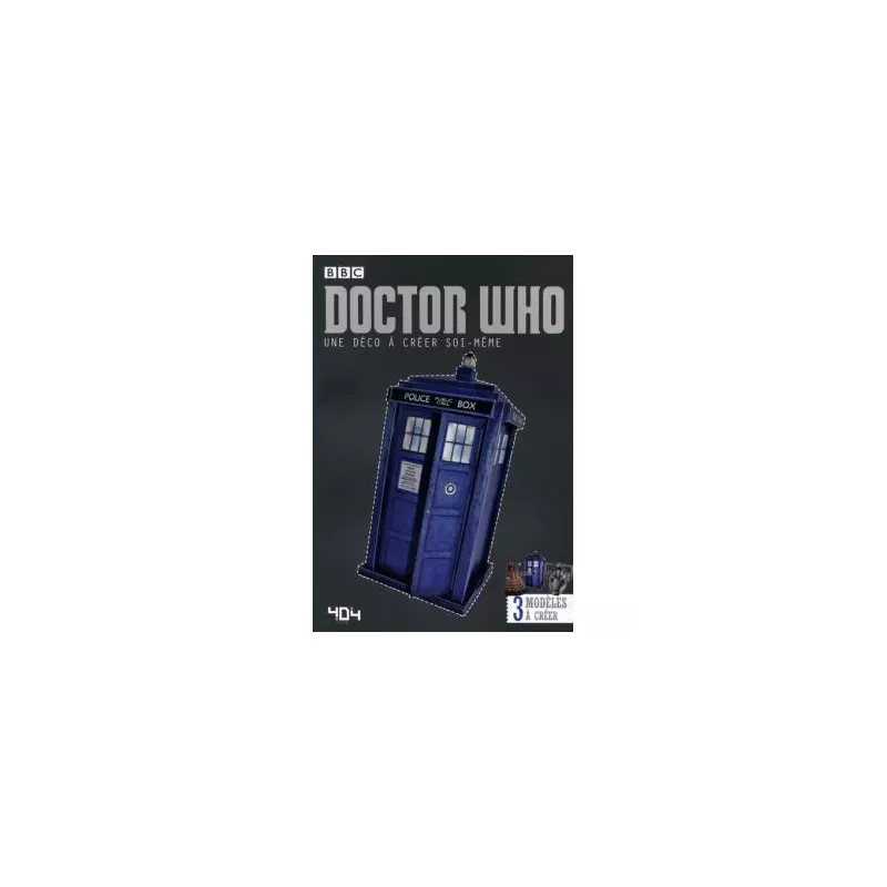 DOCTEUR WHO - UNE DECO A CREER SOI-MÊMELIVRES JEUX DOCTEUR WHO - UNE DECO A CREER SOI-MÊMELIVRES JEUX