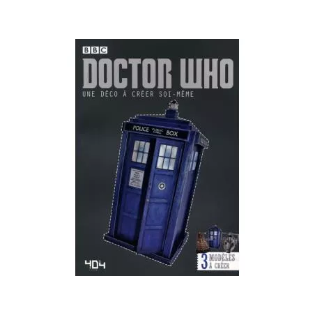 DOCTEUR WHO - UNE DECO A CREER SOI-MÊMELIVRES JEUX