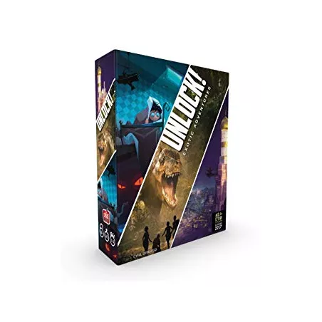 UNLOCK! EXOTIC ADVENTURESJEUX DE SOCIETE Avec le jeu Unlock, faites...