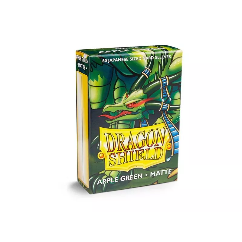 DRAGON SHIELDBLACK APPLE GREEN MATTE (60)PROTEGES CARTES