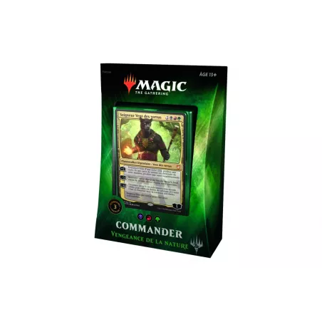 MTG COMMANDER VENGEANCE DE LA NATURE