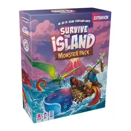 EN FAMILLE SURVIVE THE ISLAND - MONSTER PACK FR