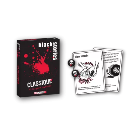 BLACK STORIESJEUX D'AMBIANCE 50 Black Stories, 31 crimes, 49 cadavr...