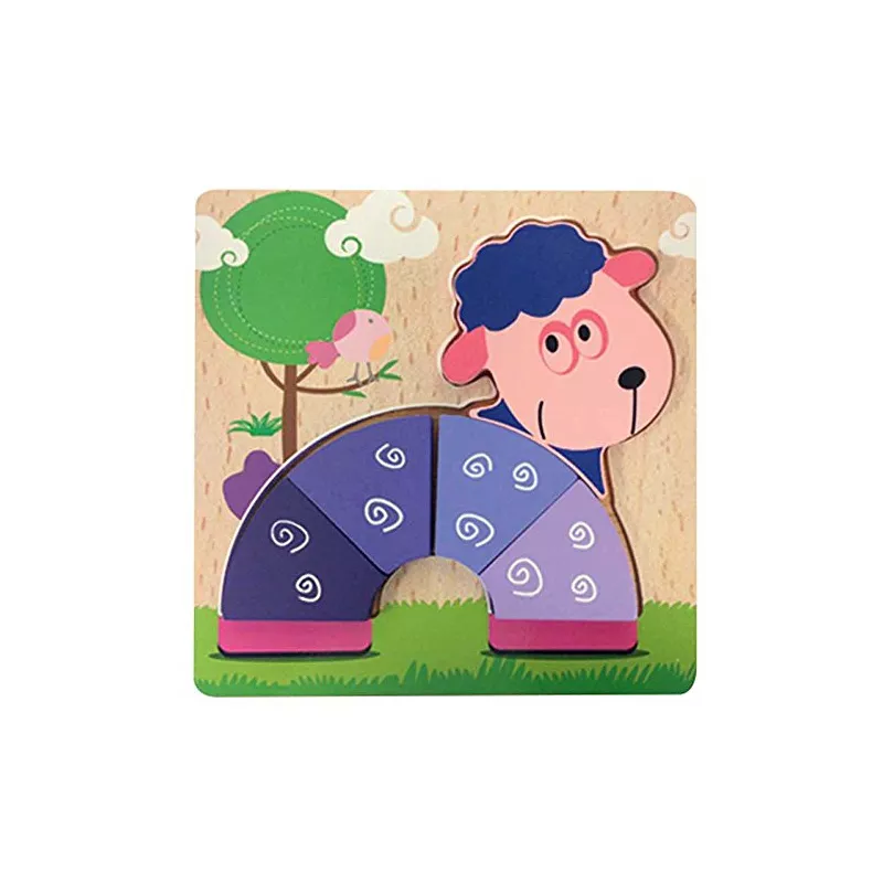 ENCASTREMENT ANIMAL 5P PUZZLE ENCASTREMENT ANIMAL 5P PUZZLE