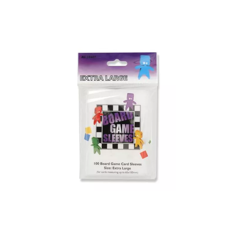 BOARD GAME SLEEVES - EXTRA LARGE (65x100mm) BOARD GAME SLEEVES - EXTRA LARGE (65x100mm)