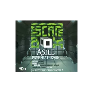 ESCAPE BOX ASILE PSYCHATRIQUEESCAPE GAME