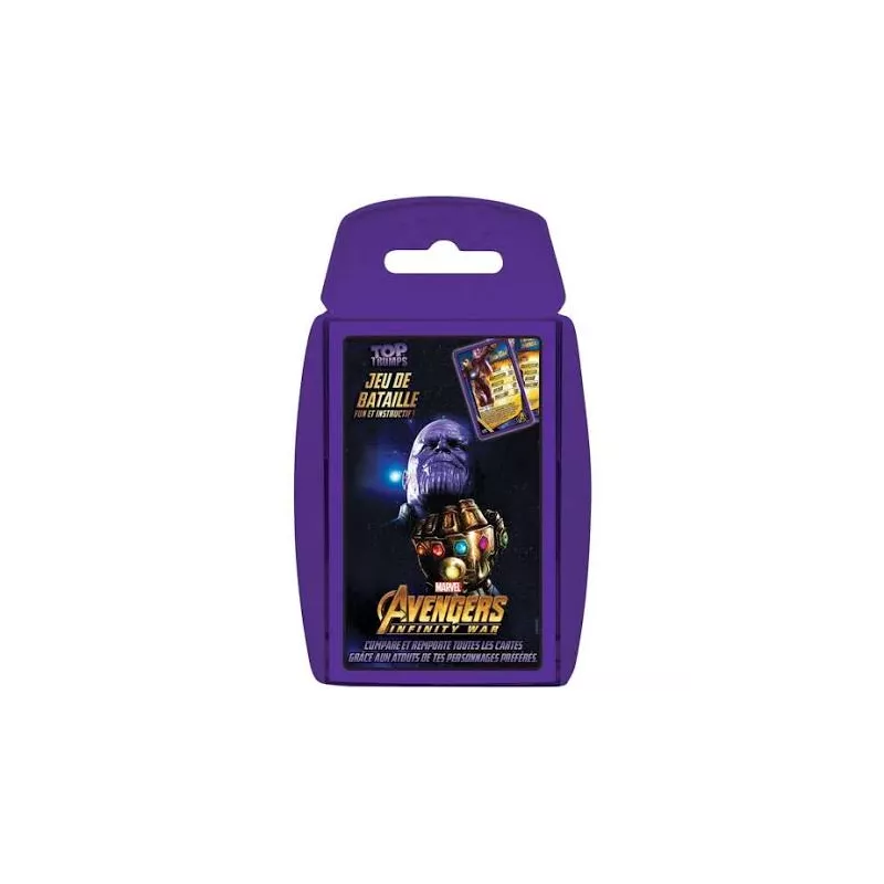 TOP TRUMPS AVENGERSENFANTS TOP TRUMPS AVENGERSENFANTS